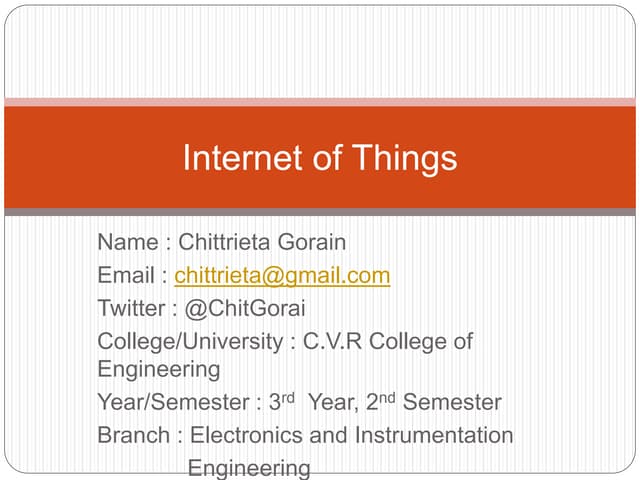 Internet of Things
