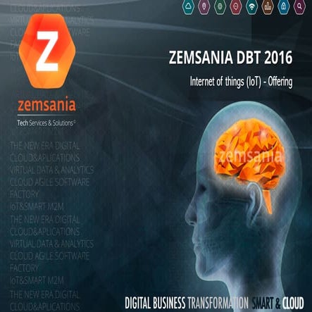 Zemsania IoT offering 2016