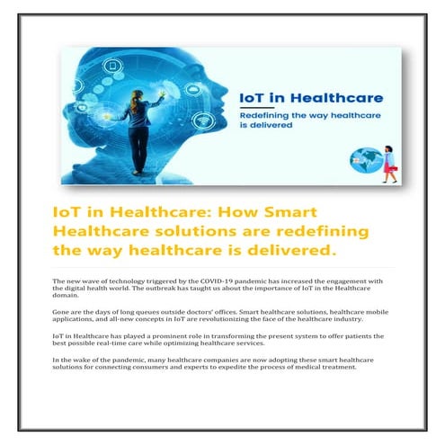 IoT in Healthcare: How Internet of Things (IoT) is Revolutionizing the Medica...