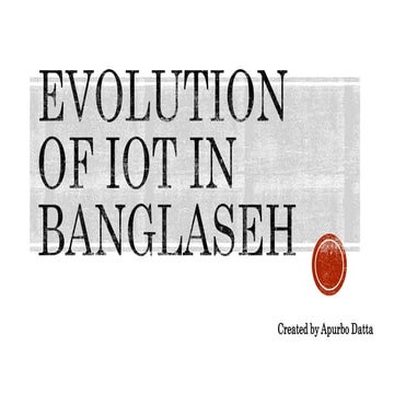 Internet of Things(Bangladesh)