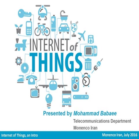 An Introduction to the Internet of Things