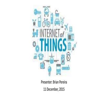 Demystifying Internet of Things