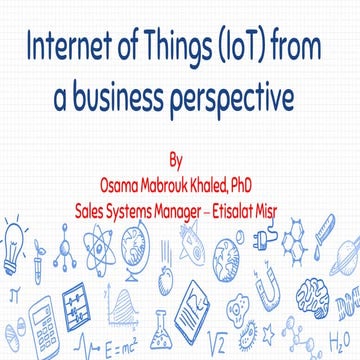 Internet of Things (IoT) from a business Perspective