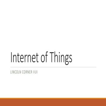 Internet of Things