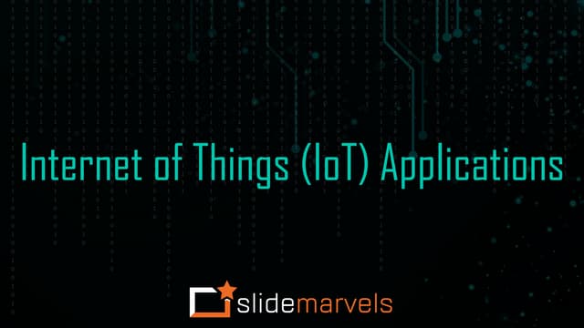 Internet of Things (IoT) - Slide Marvels, Top PowerPoint presentation design ...