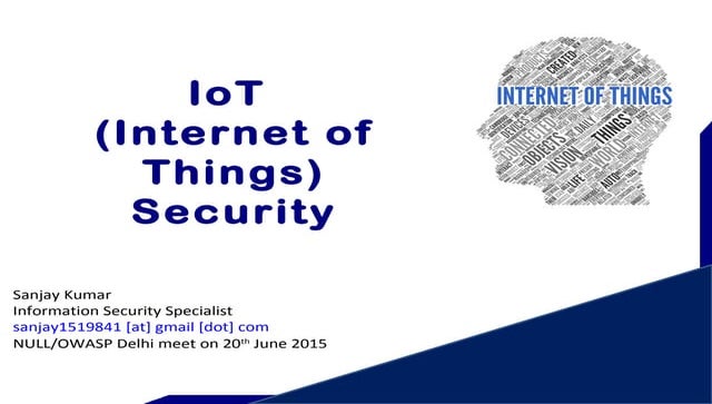 IoT Security by Sanjay Kumar