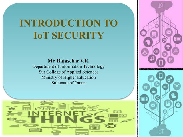 Introduction to IoT Security