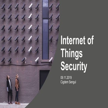 IoT security presented in Ada's List Conference