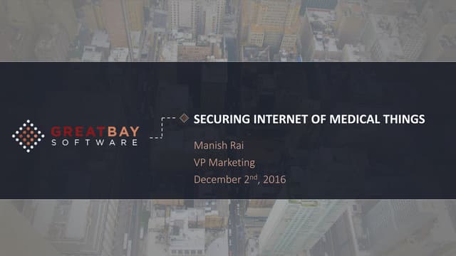 IoT Slam Healthcare 12-02-2016 