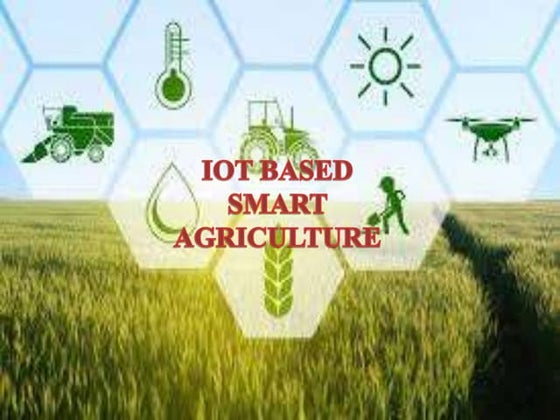 Green House Monitoring and Control System Using IoT | PPT