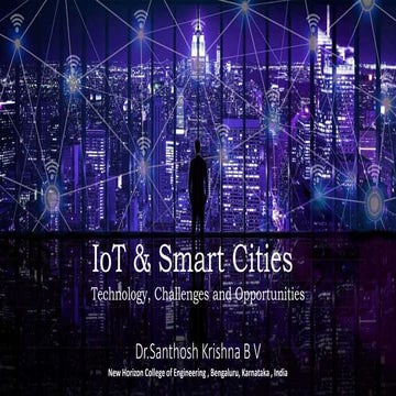 IoT and Smart Cities