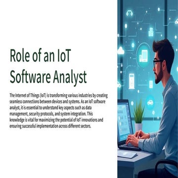 Role of an IOT software analyst of IOT ppt.pdf