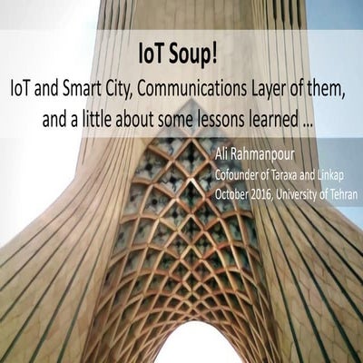 IoT soup!