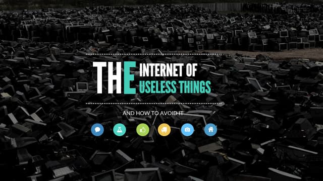 Mobile Convention Amsterdam 2015 / IoT Strategy - Mark Brill