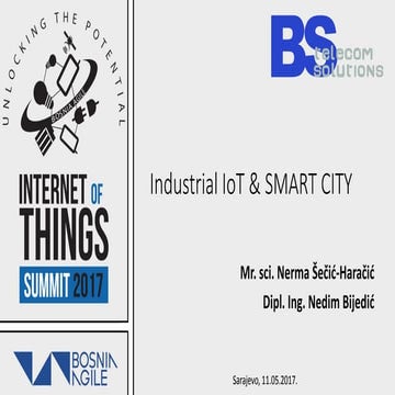 Industrial IoT & Smart City by Nerma Šečić-Haračić and Nedim Bijedić
