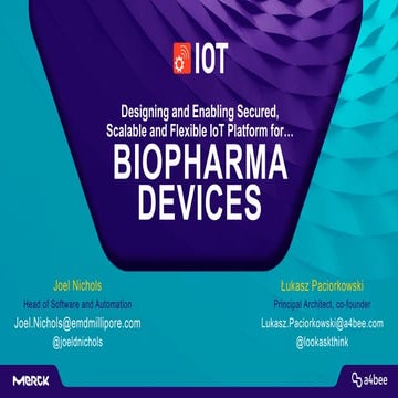 Designing and Enabling Secured and Flexible IoT Platform