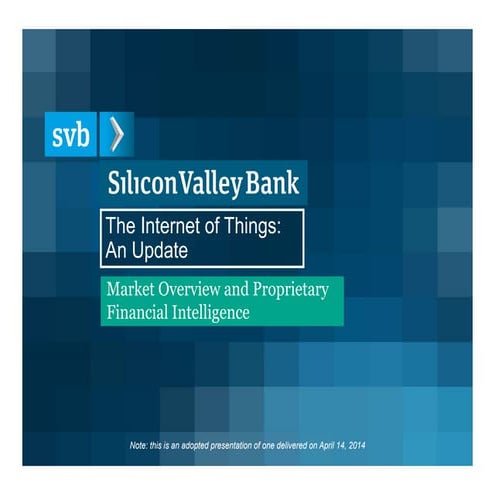 The Internet of Things - 2014 Update 