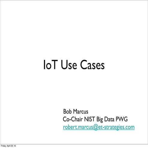 IoT Use Cases
