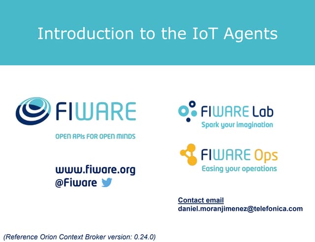 IoT Agents (Introduction)