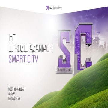 IoT in Smart City solutions