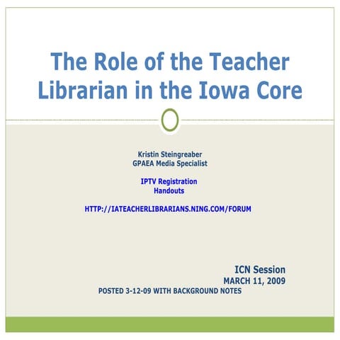 Iowa Core March, 1120 09