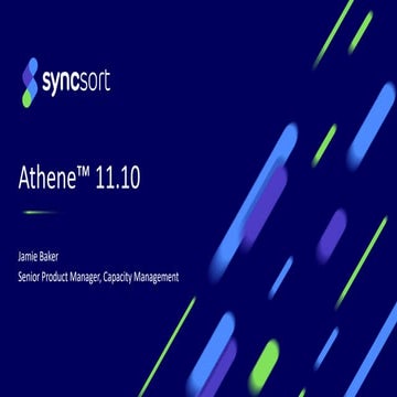 What's New in Athene™ 11.10?