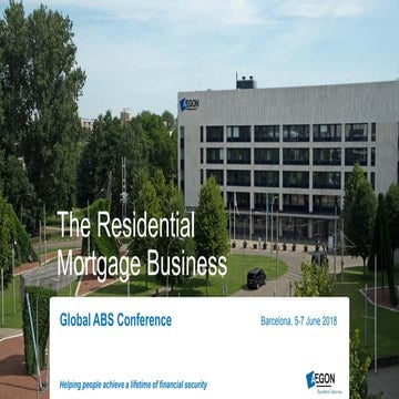 The residential mortgage business