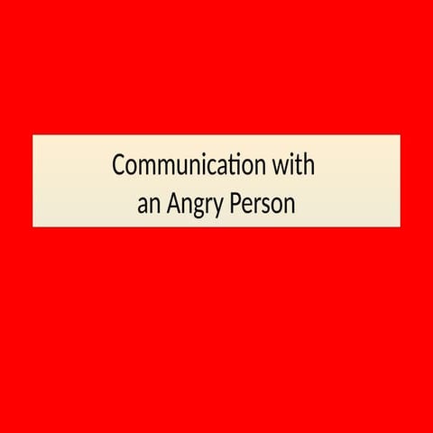 R.A.P. Communication Presentation | PPTX