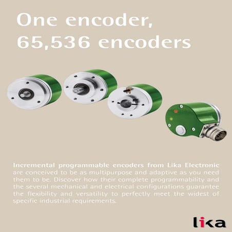 IP58 IQ58 Programmable Incremental Encoder EN