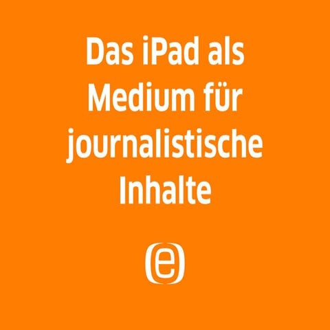 Ipad als-medium