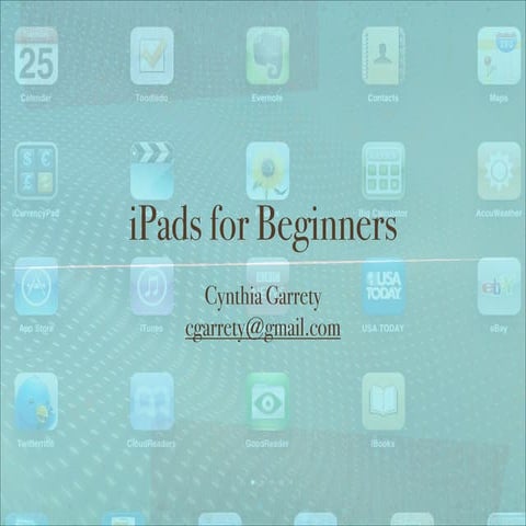 iPad for Beginners