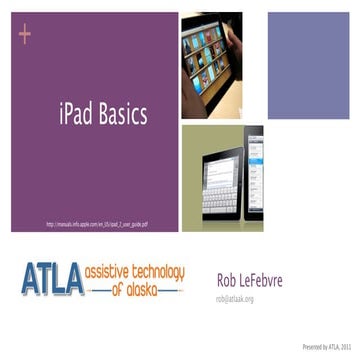 I pad basics rml