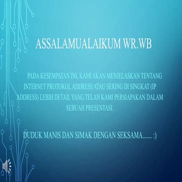 Internet Protocol Address