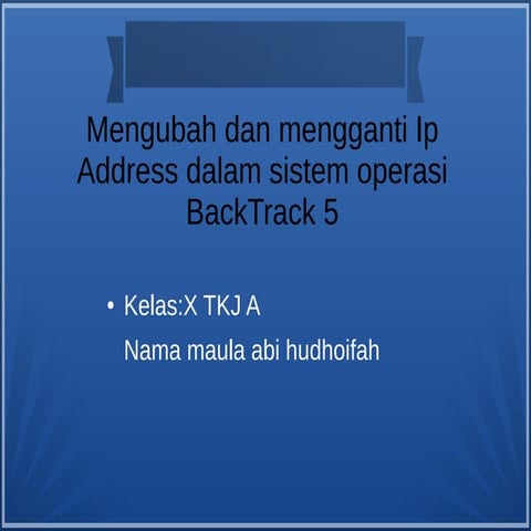 Ip address