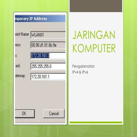 Modul "Pemberian Ip addressing"
