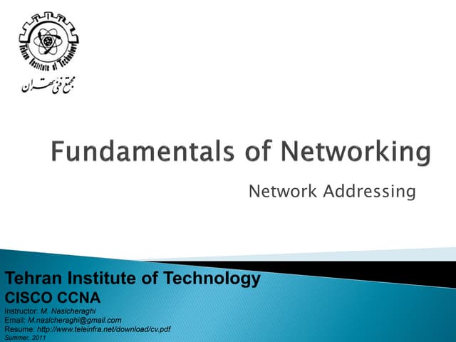 Ip addressing