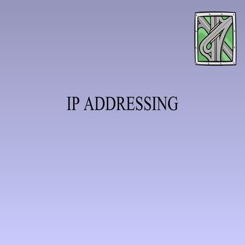 Ip addressing