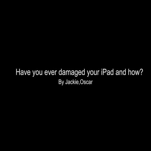 IPad handbook: Research Questions | PPTX