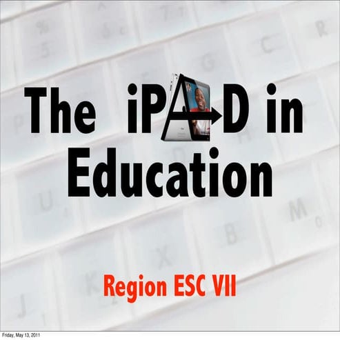 Region ESC 7 iPad in Education