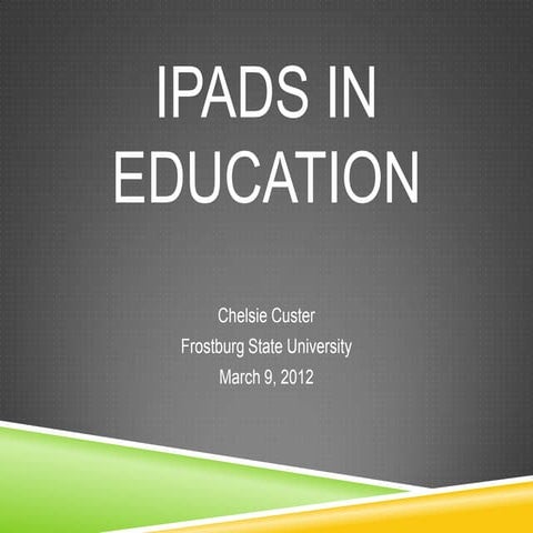 Ipadpresentation