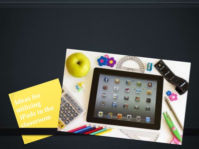 iPad Presentation for Middle Grades