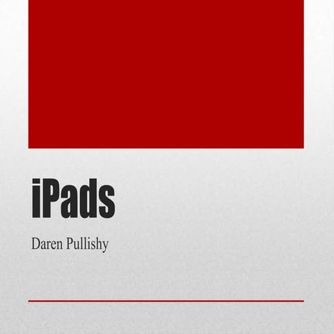 iPads for Administration
