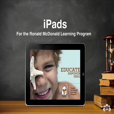 iPads For the Ronald McDonald Learning Program