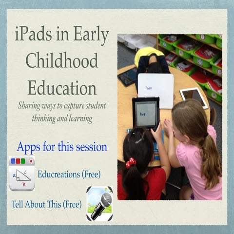 iPads in Early Childhood Education