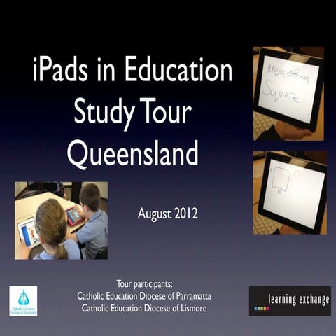 iPads in Education QLD study tour