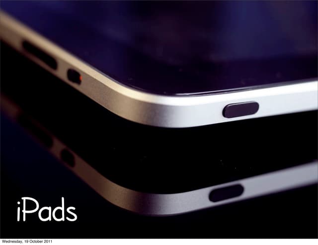 iPad's in the Class