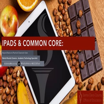 iPads & Common Core: Beyond Basics to Practical Classroom Uses