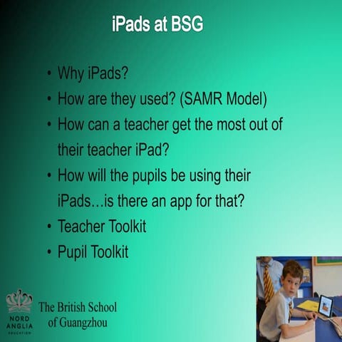 BSG iPad Training Session 1