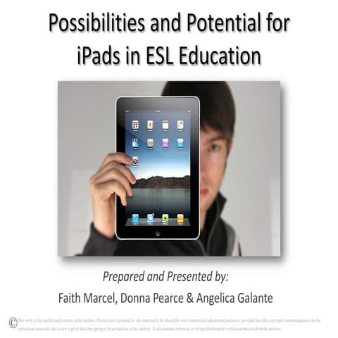 Using iPads for Language Learning
