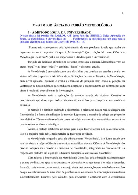 Modelo de Trabalho Acadêmico